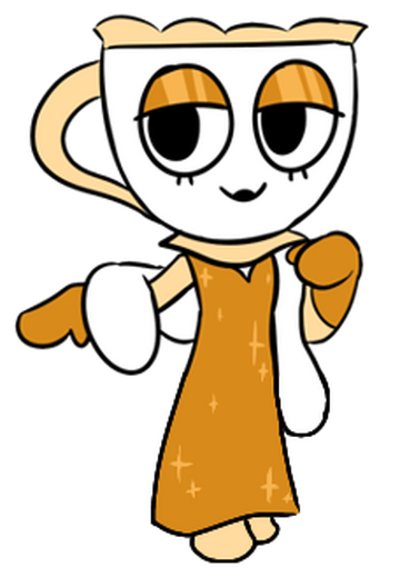 teacup dress character - Teagen